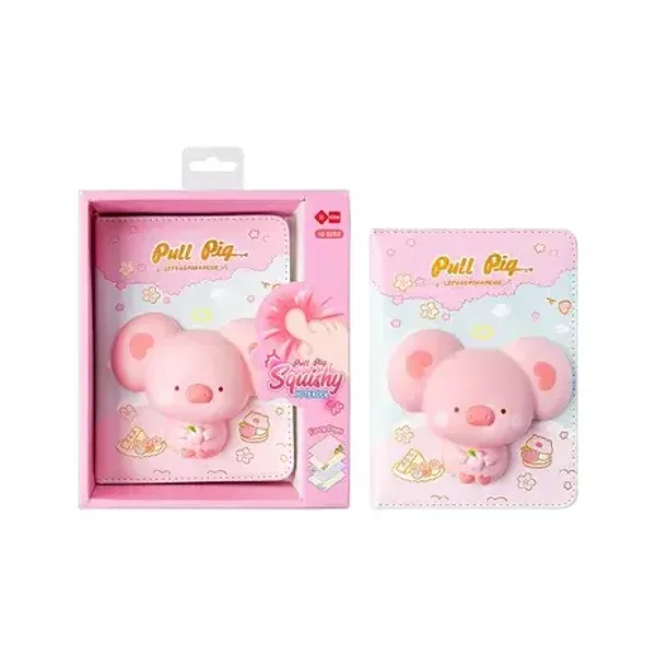 Carnet de Notes Kawaii Girly Squishy Déclinaisons:Baby Cochon