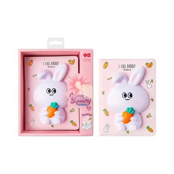 Carnet de Notes Kawaii Girly Squishy Déclinaisons:Lapin
