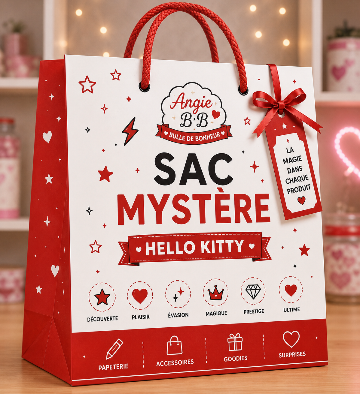 Sac Mystère Hello Kitty & cie