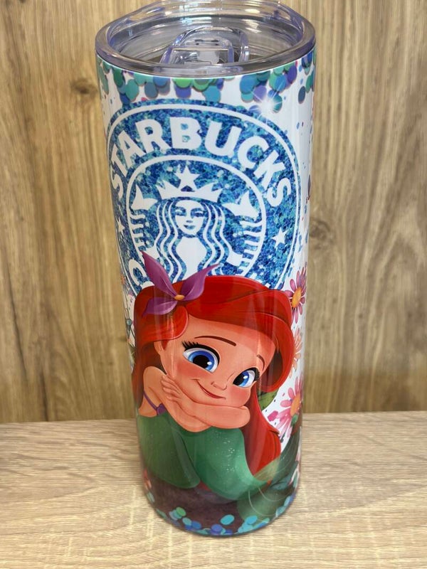 Ariel Flowers Starbucks - Thermos 590ml