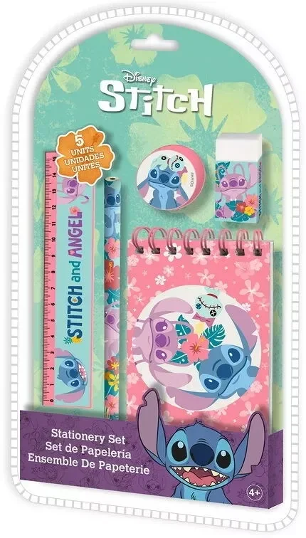 Set De Papeterie 5 Pièces Stitch