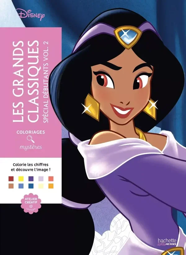 Coloriages mystères - Grands Classiques spécial débutants Tome 2