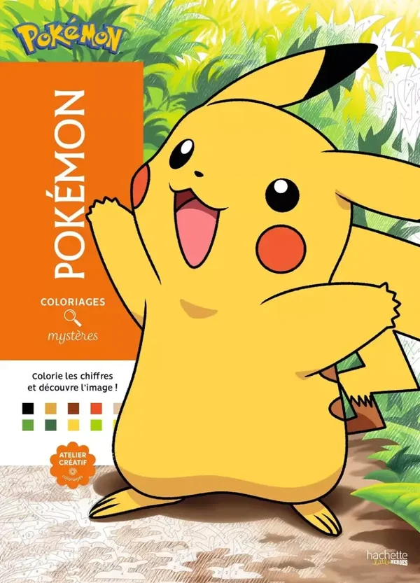 Coloriages mystères - Pokémon