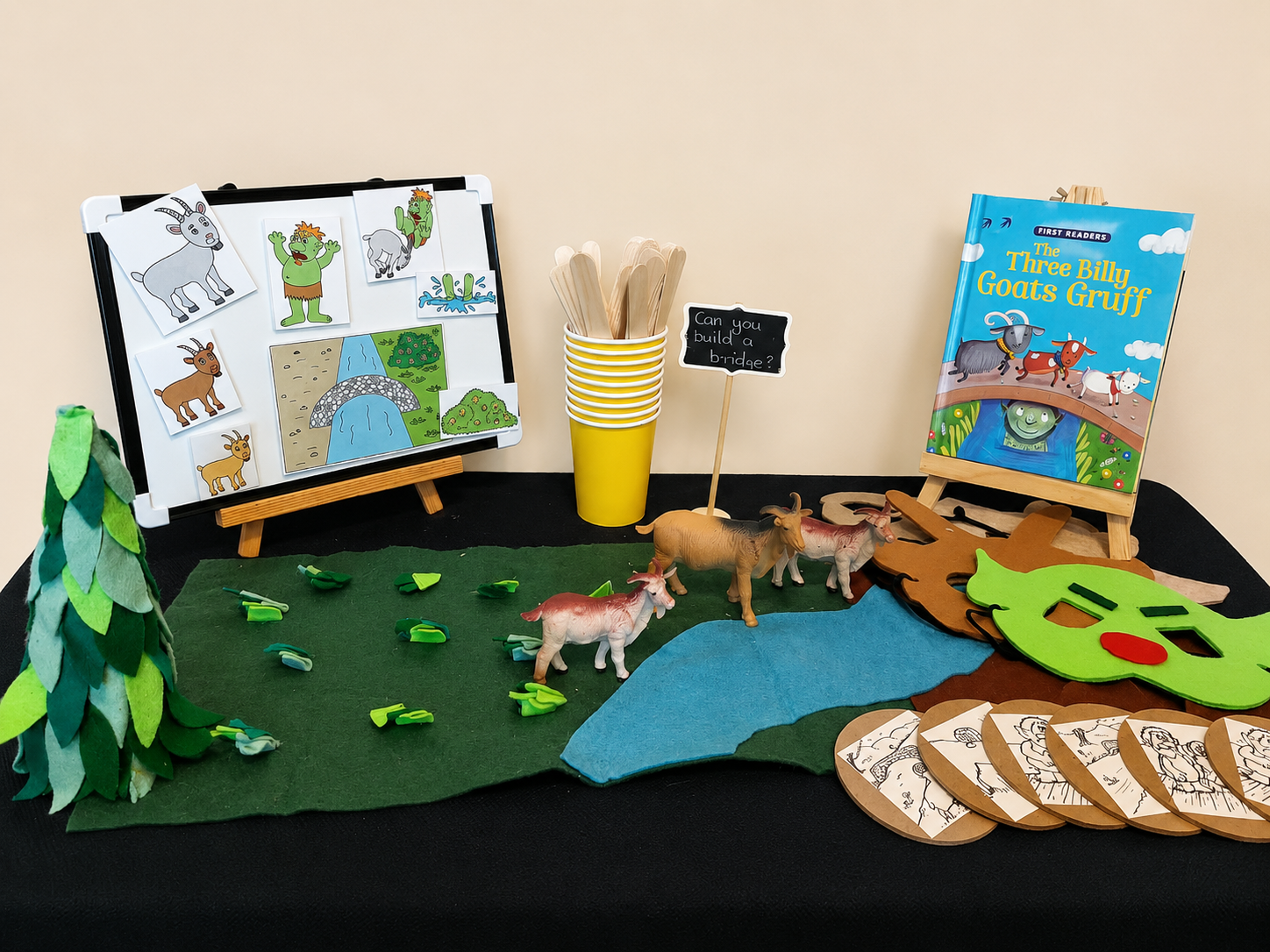 3 Billy Goats Gruff Provocation Set