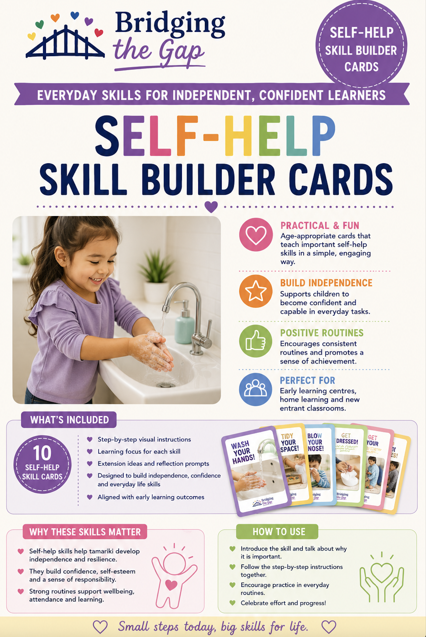 Self-Help Skills - Cards