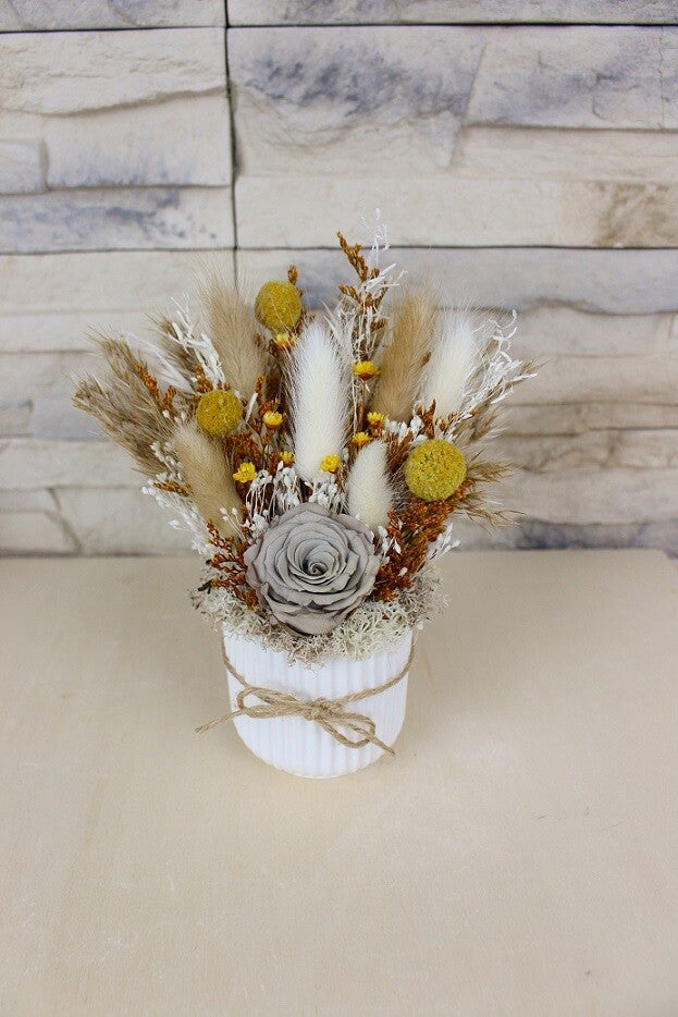 Trockenblumengesteck Infinity Rose "Herbst"