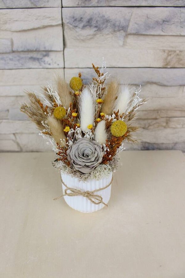 Trockenblumengesteck Infinity Rose "Herbst"