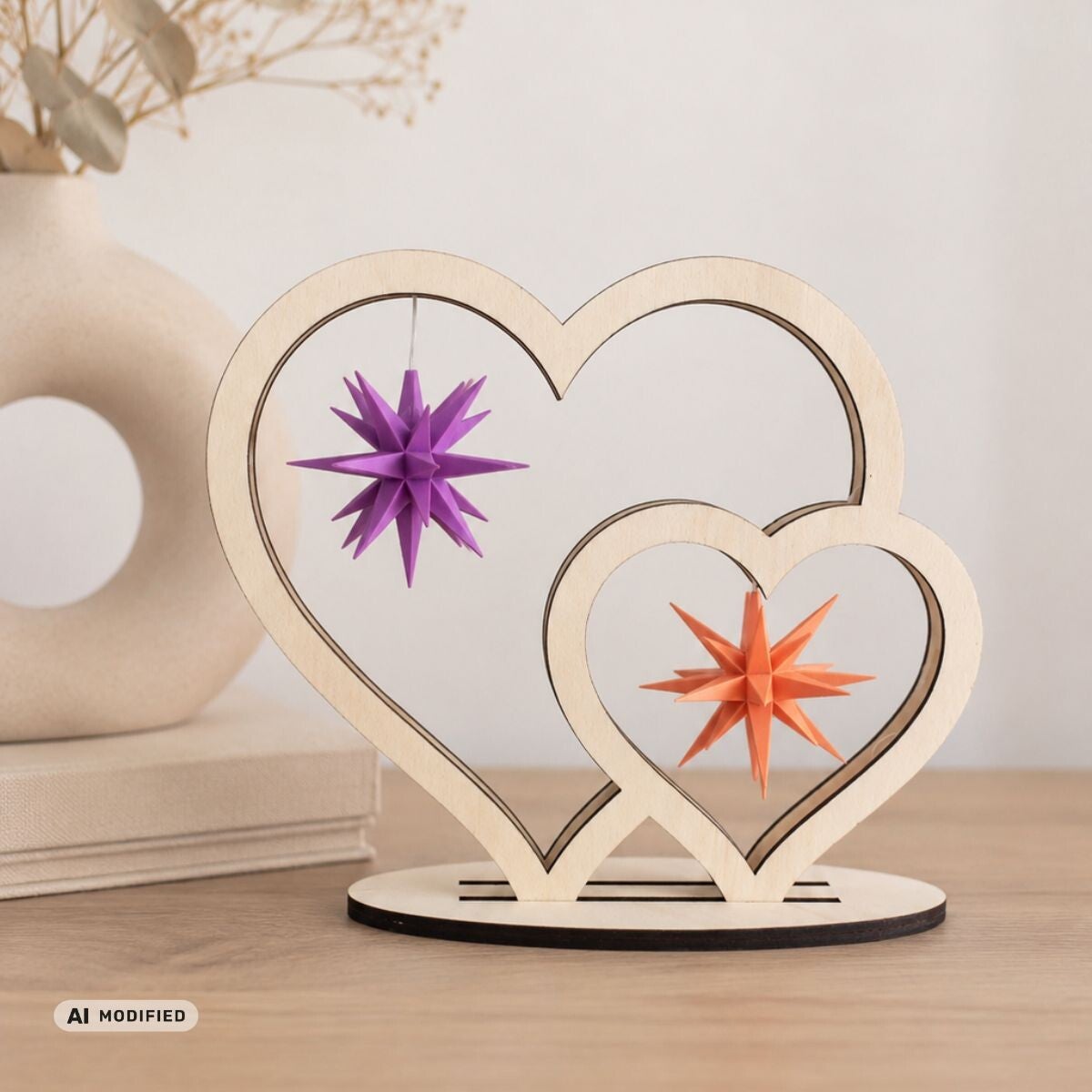 Sternehalter "Herz-Duo"