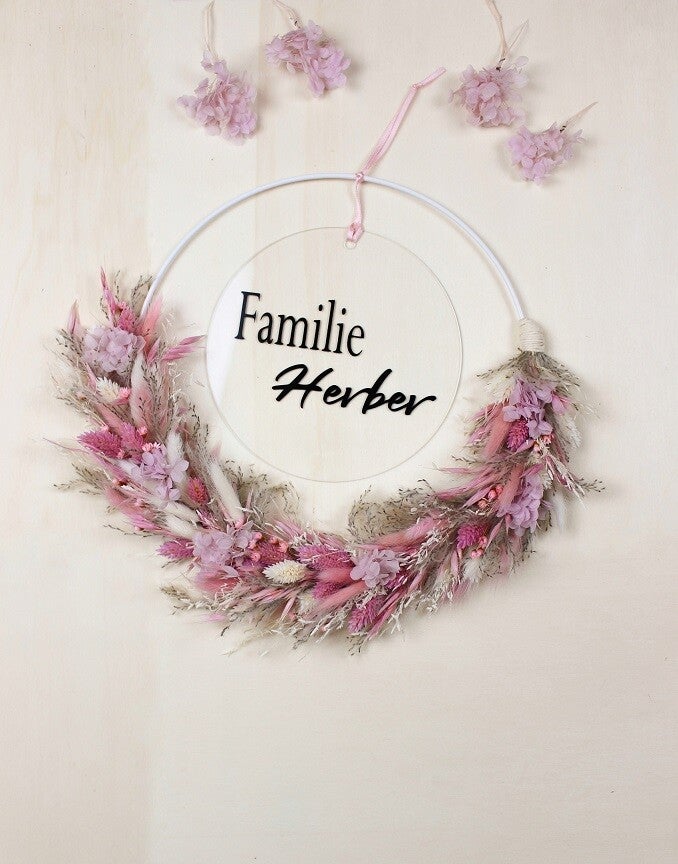Trockenblumenkranz "Sweety"