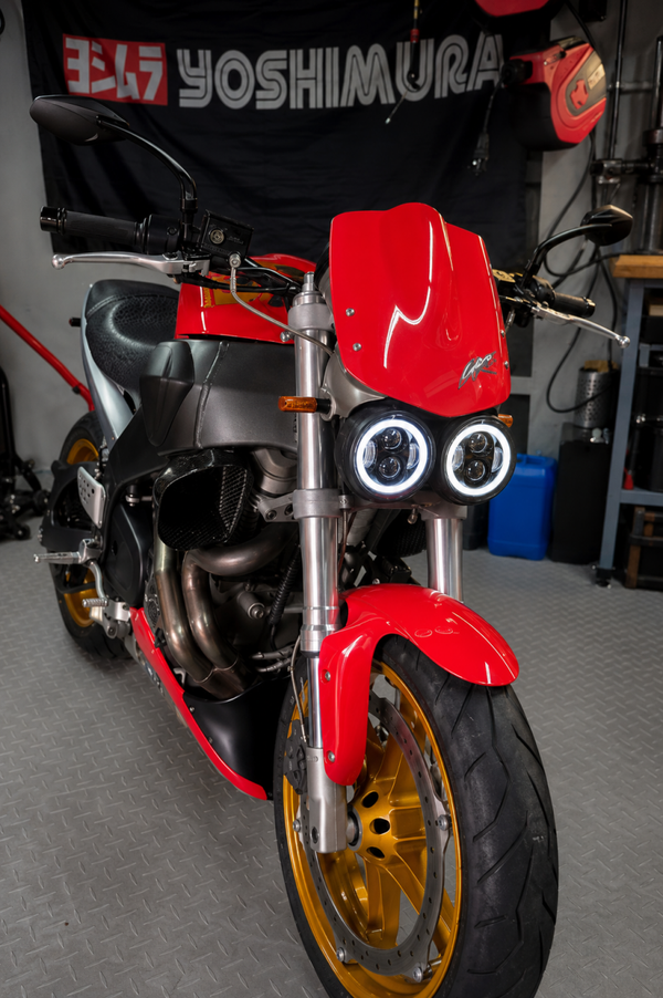 Buell XB 9/12 S Angel Eyes Bi-Led Standaard
