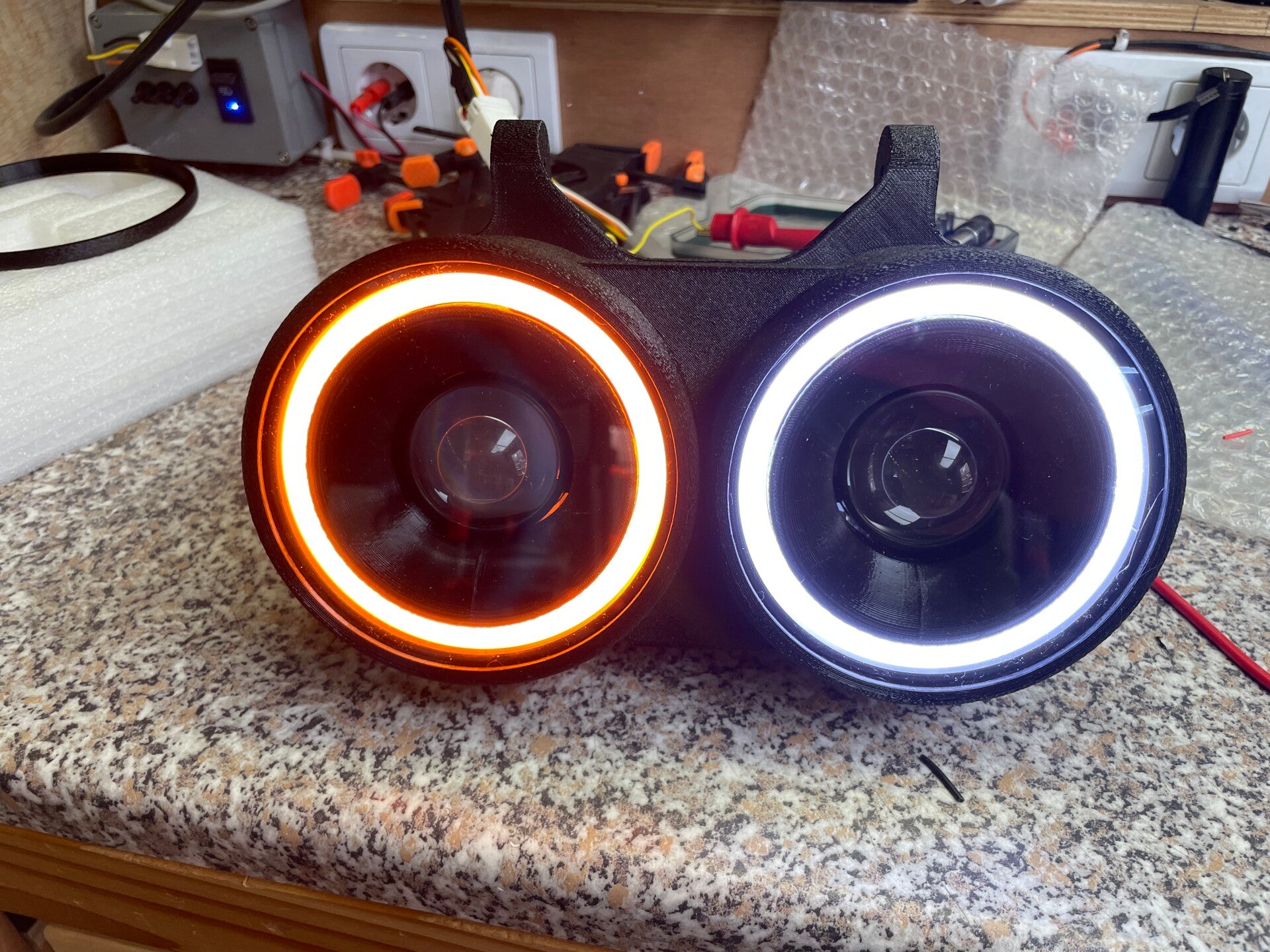 Buell XB 9/12 S Angel Eyes Bi-Led | Lightningleds