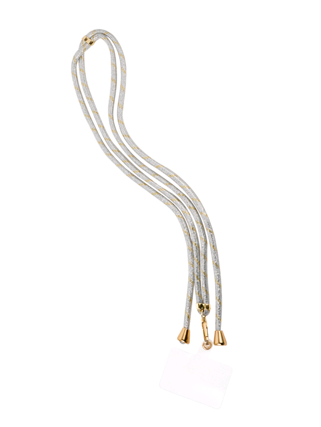 TELEFOONKOORDJE - ZILVER/GOUD