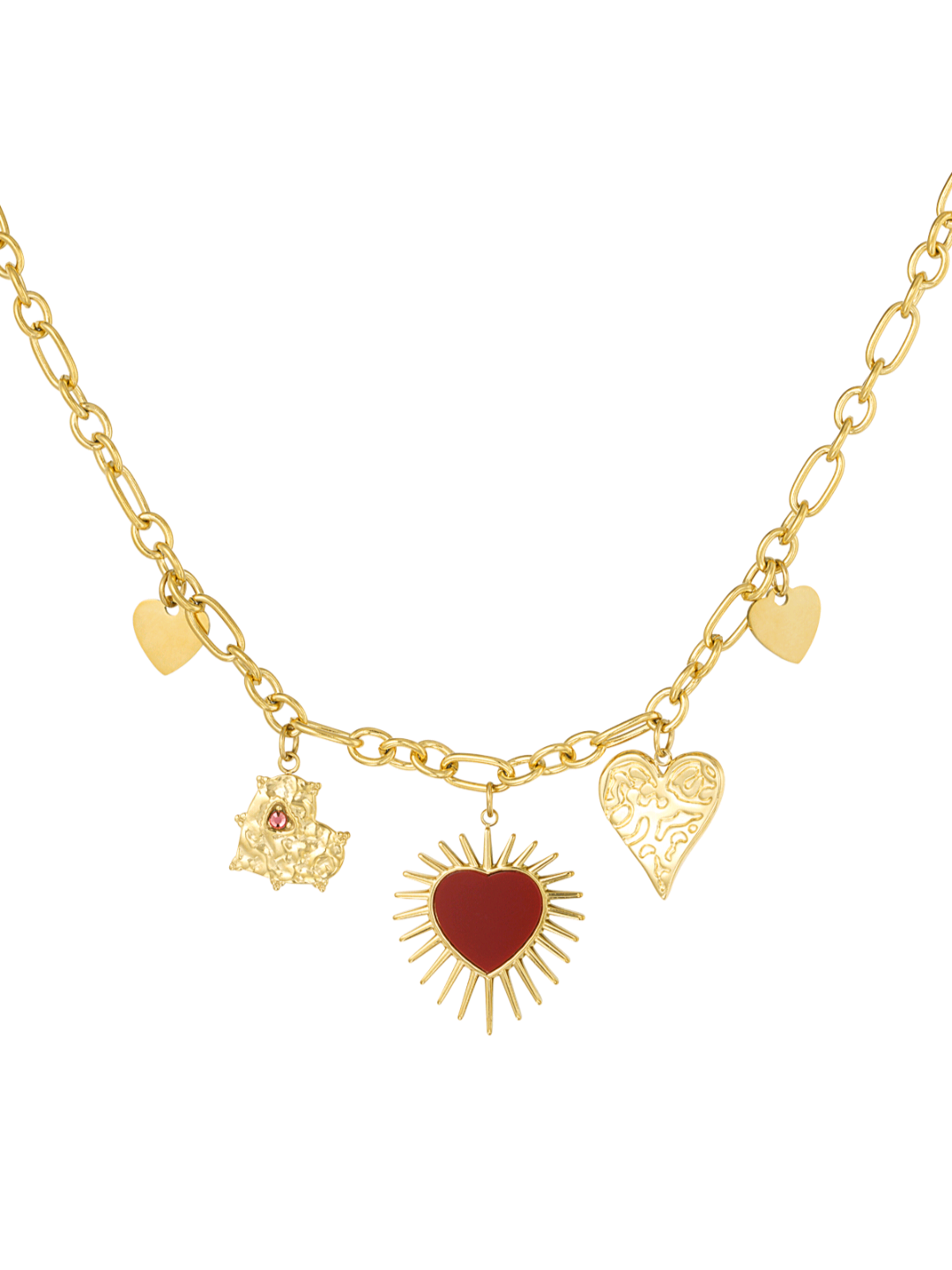 BEDELKETTING ENDLESS LOVE - GOUD