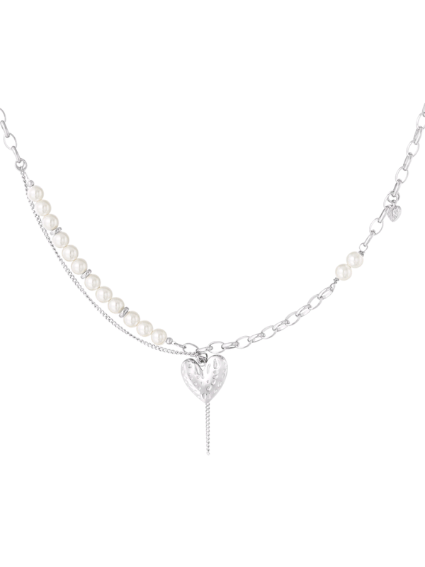 KETTING VERY IN LOVE - ZILVER