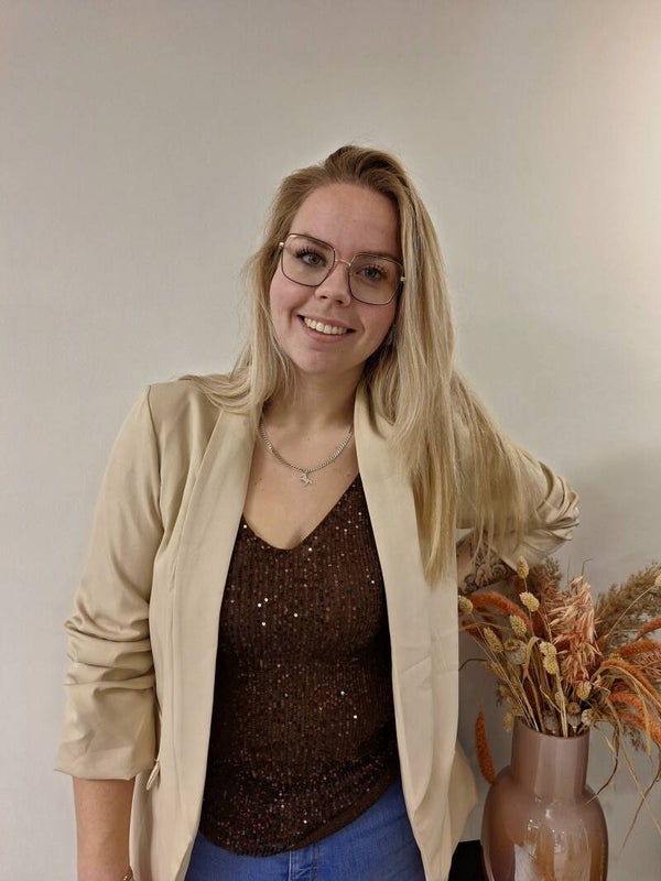PAILLETTEN TOP - BRUIN