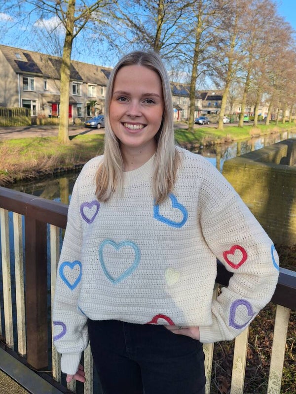 TRUI MET HARTJES - BLAUW