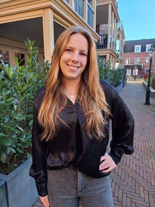BLOUSE SANNE - ZWART