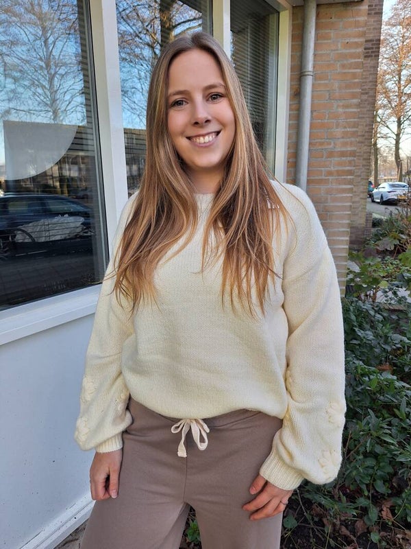 TRUI FLORAL - ECRU