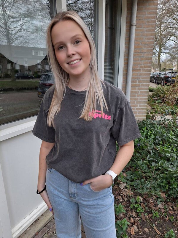 T-SHIRT APEROL SPRITZ - DONKERGRIJS