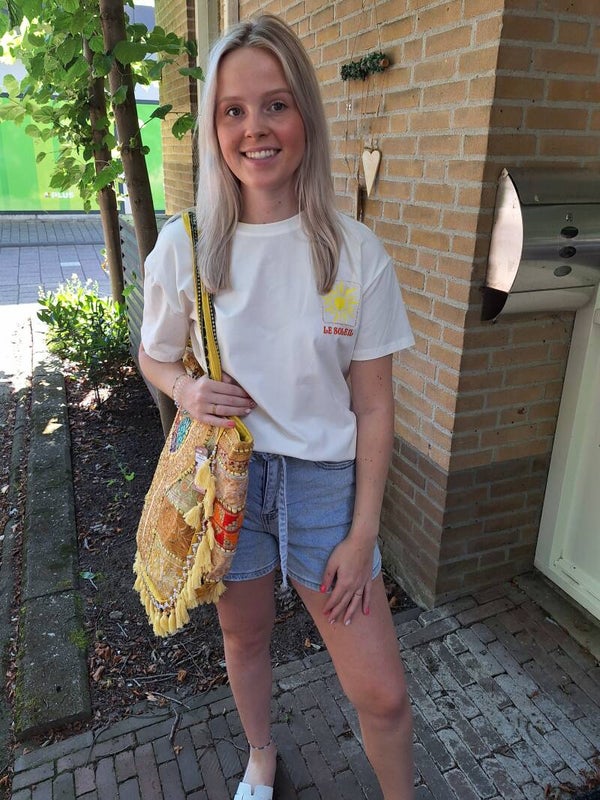 T-SHIRT LE SOLEIL - WIT