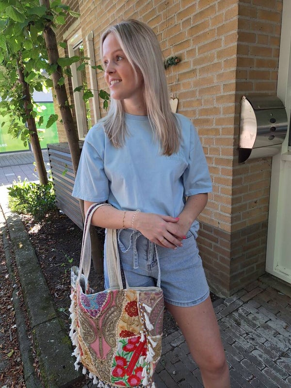 T-SHIRT PARIS ATELIER - BLAUW