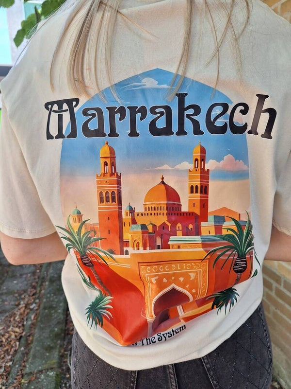 T-SHIRT MARRAKECH - BEIGE