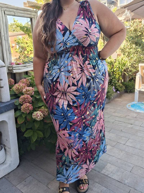 MAGIC DRESS EXOTIC LANG - ROZE