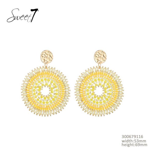 OORBELLEN 300679116 - GOUD/GEEL