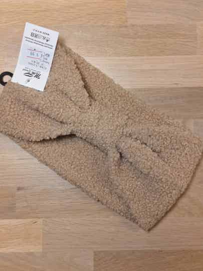 HOOFDBAND TEDDY - CAMEL