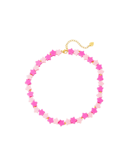 KETTING STERRENNACHT - FUCHSIA