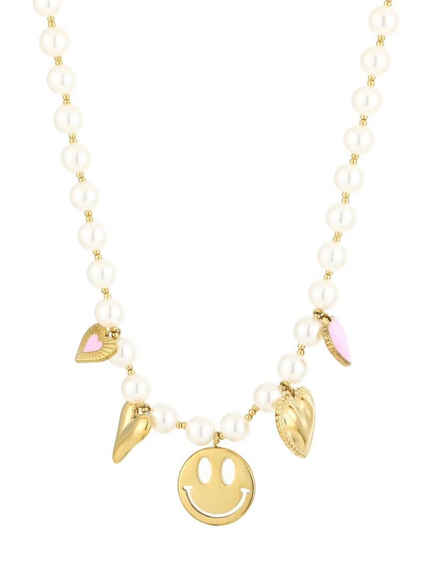 BEDELKETTING JE16933 - GOUD
