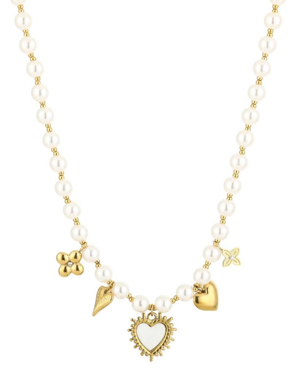 BEDELKETTING JE16934 - GOUD