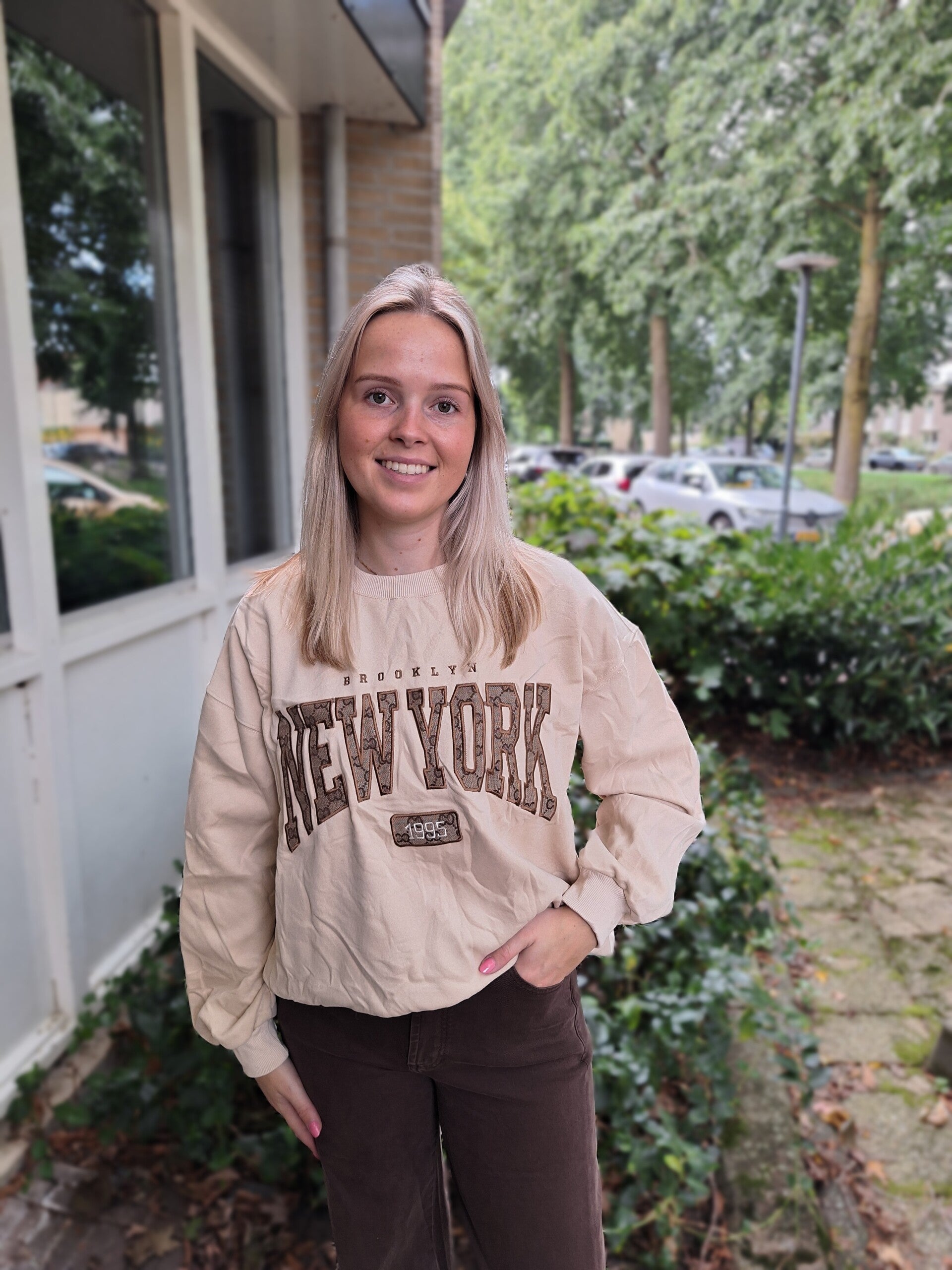 TRUI NEW YORK - BEIGE/BRUIN