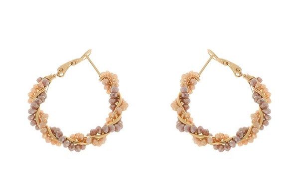 I'M DUTCH OORBELLEN JADE - KHAKI