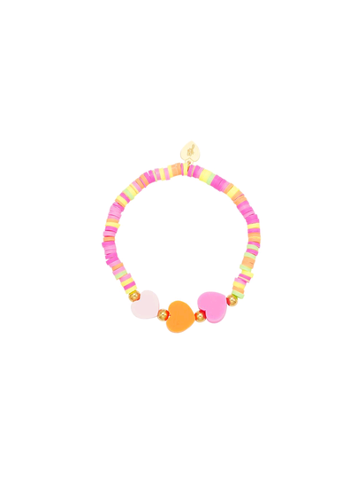 ARMBAND KLEURRIJKE HARTJES