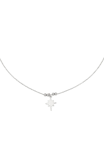 KETTING BE MY STAR - ZILVER