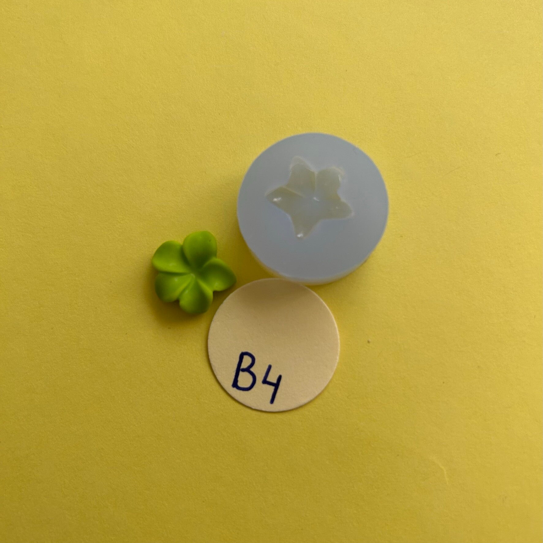 B4 Bloem zonder hart stervorm