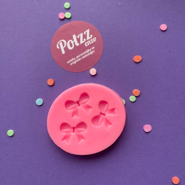 Silliconen malletje strikjes combi