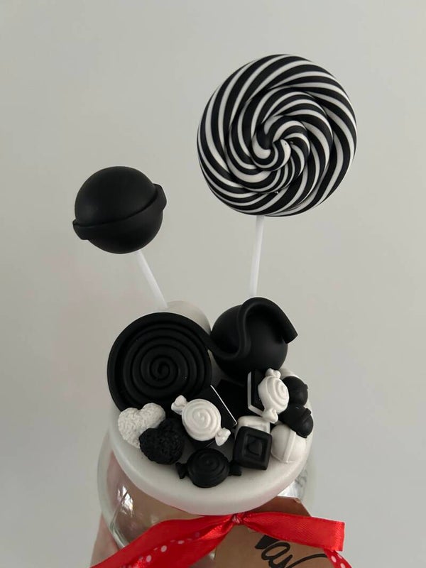 Snoepjes Potzz zwart wit