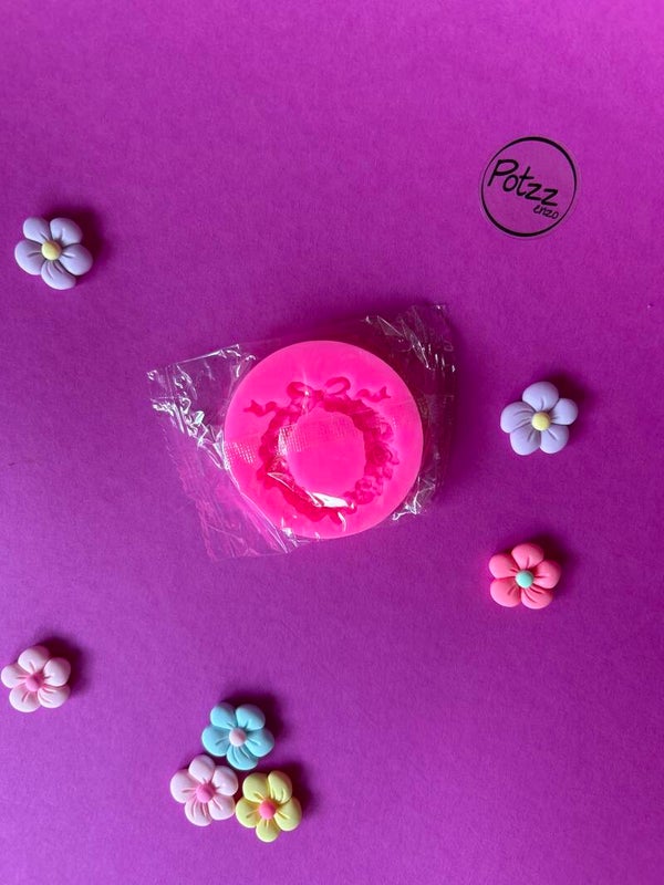 Silliconen malletje rond Kerstkrans