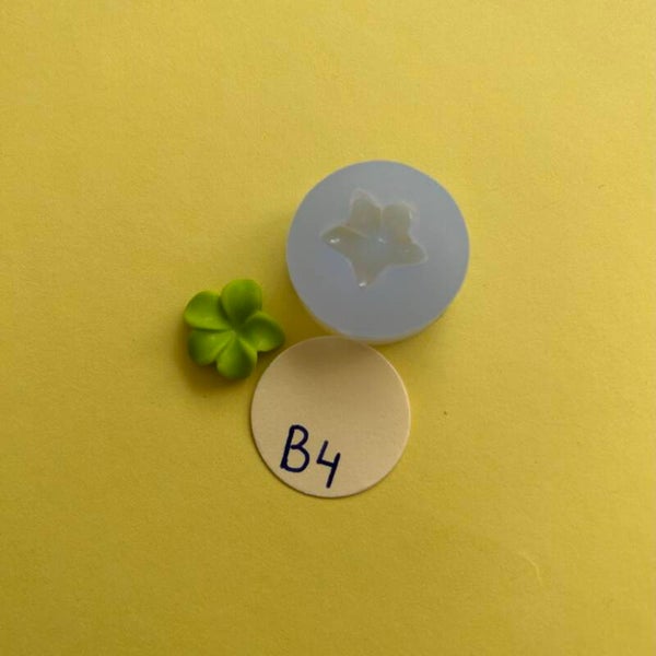 B4 Bloem zonder hart stervorm