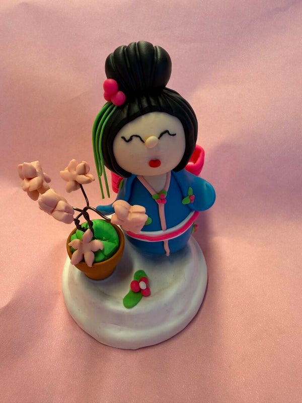 Zaterdag 24 oktober  | Workshop Japanse geisha (Creatief met Polymeerklei) stand 03.C040