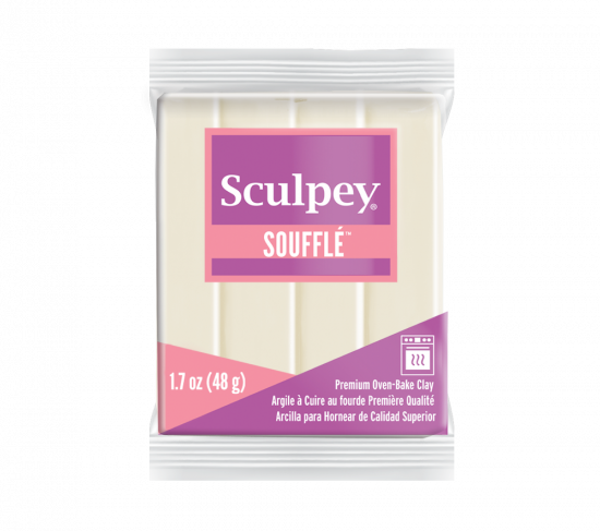 6647 Sculpey Soufflé | Ivory 48 gram