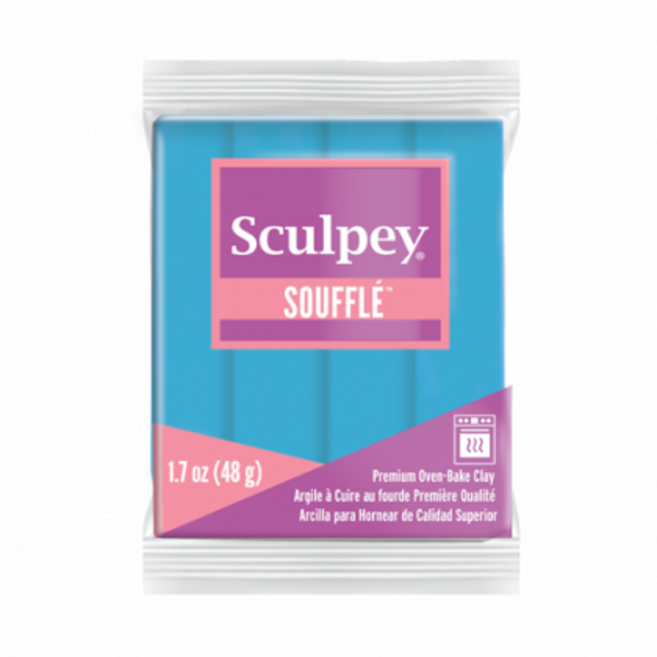 6652 Sculpey Soufflé | Robins egg 48 gram