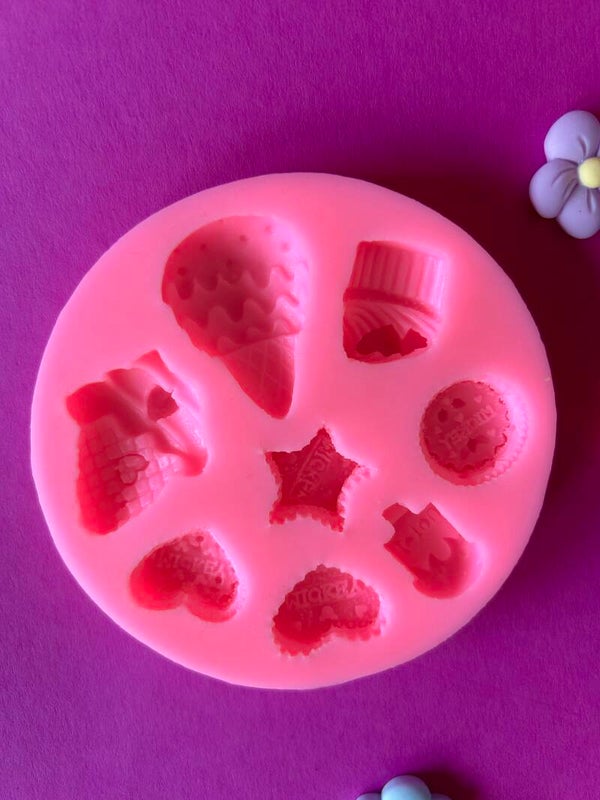 Silliconen malletje Icecream