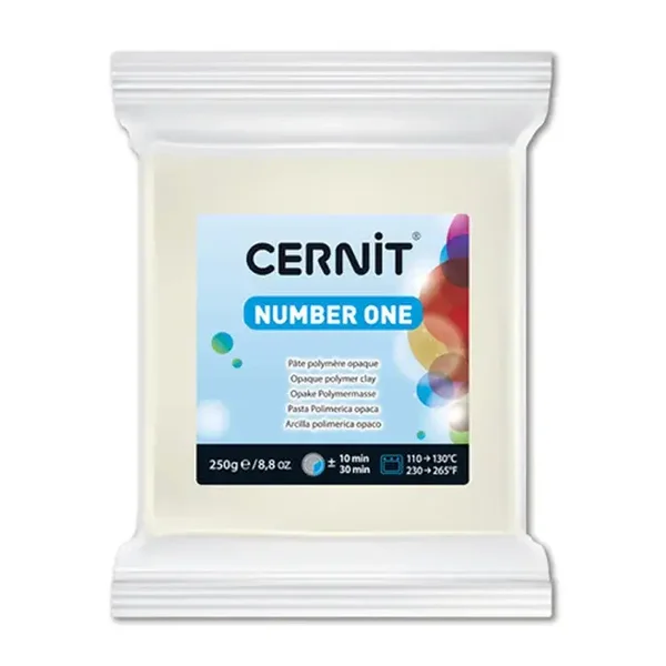 027 Cernit Number One Wit (250 gram)