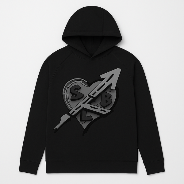 Side Blox luv 3d logo hoodie