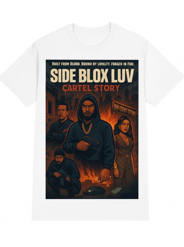 Side Blox Luv story t shirt