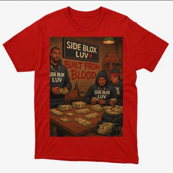 Side Blox luv story t shirt