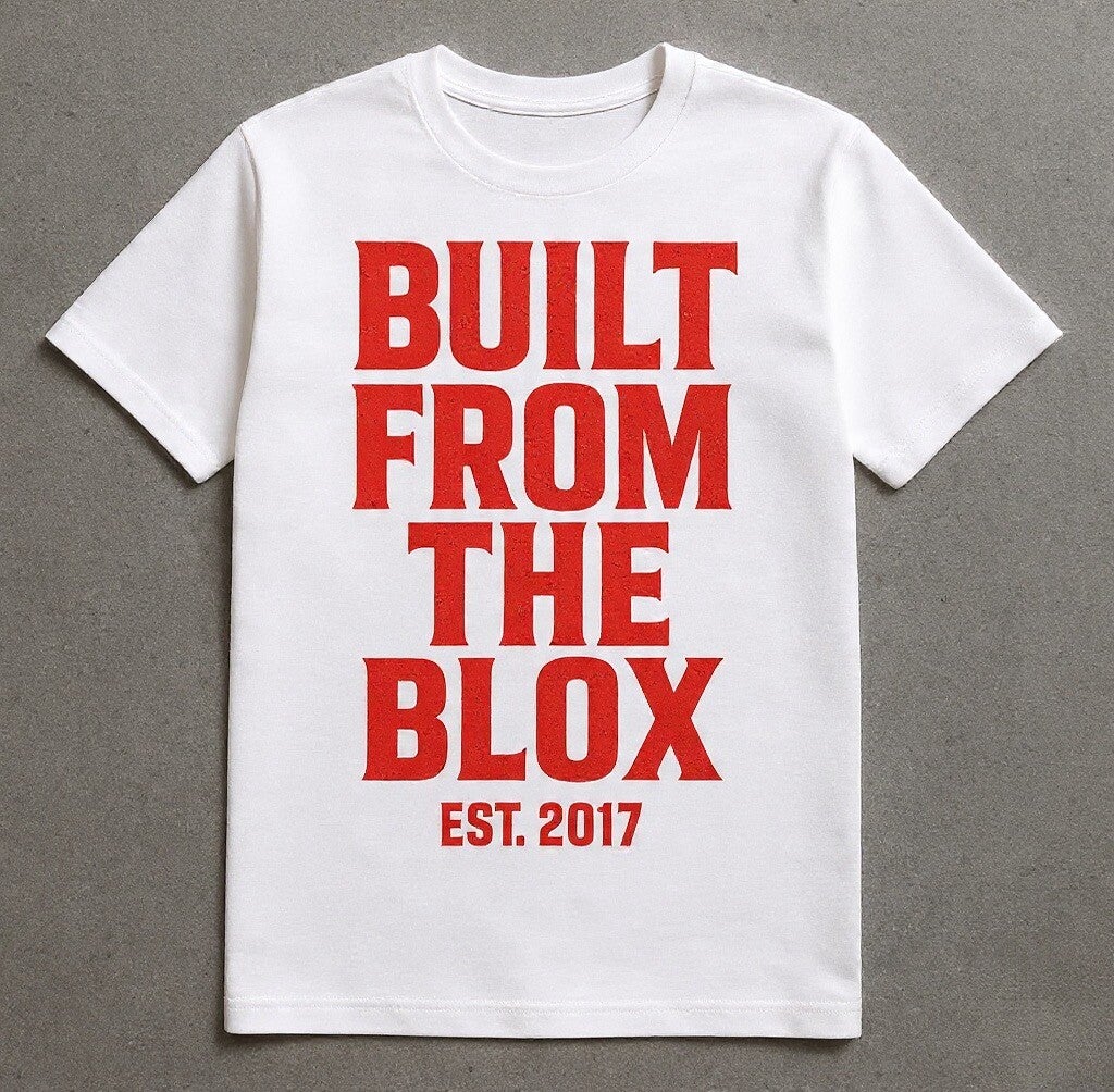 Built from the Blox t shirt